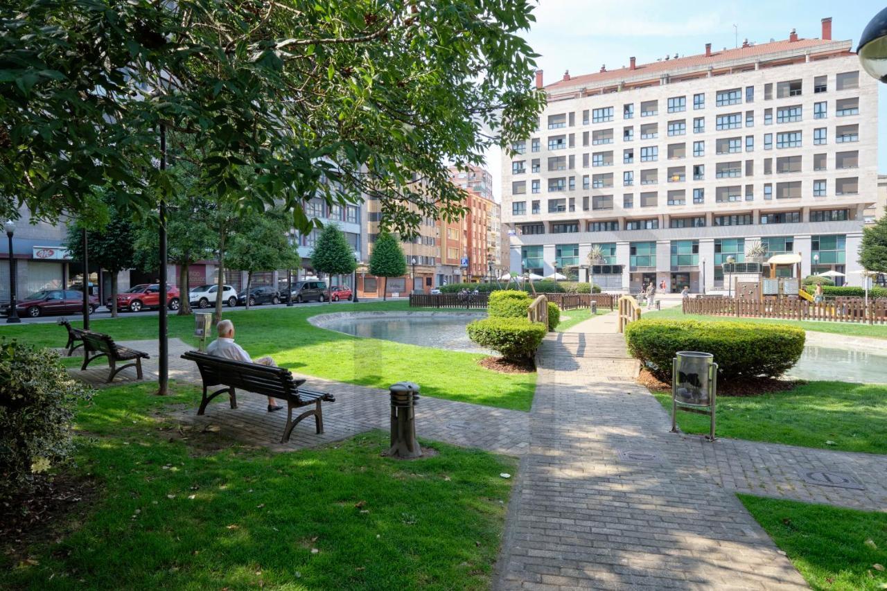Ferienwohnung Pura Vida A Un Paso De La Playa - Wifi Gijón Exterior foto